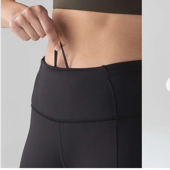 Lululemon Fast and Free High-Rise 7/8 Tight II Nulux 25" Tight size 8 black - Picture 6 of 16
